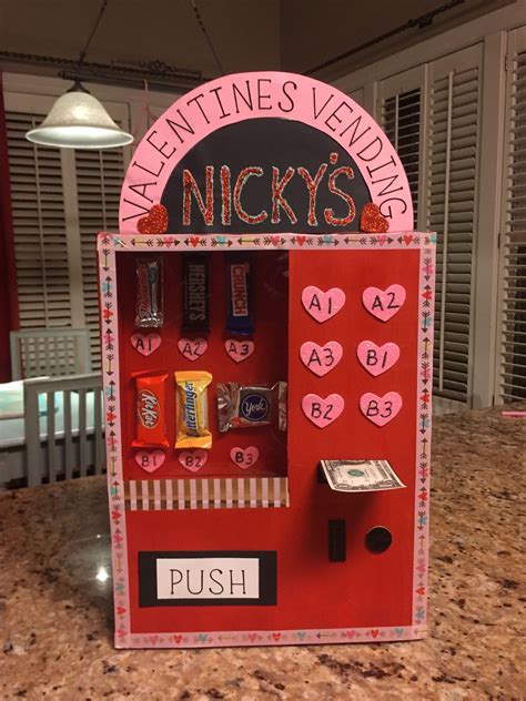 vending machine valentine box ideas|simple machine valentine box ideas.